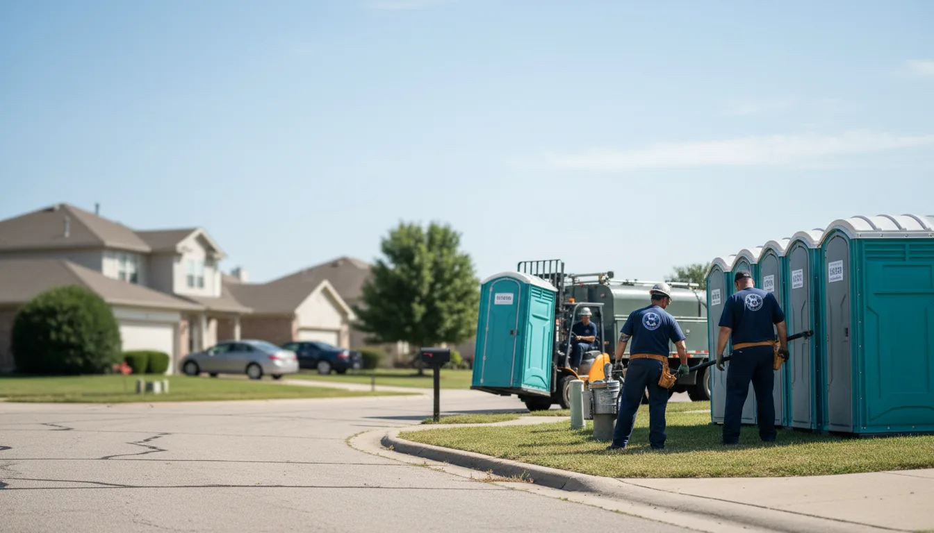 Porta Potty Rental in Dennis, KS near me